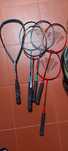 Raquetes badminton + Acessorios Diversos