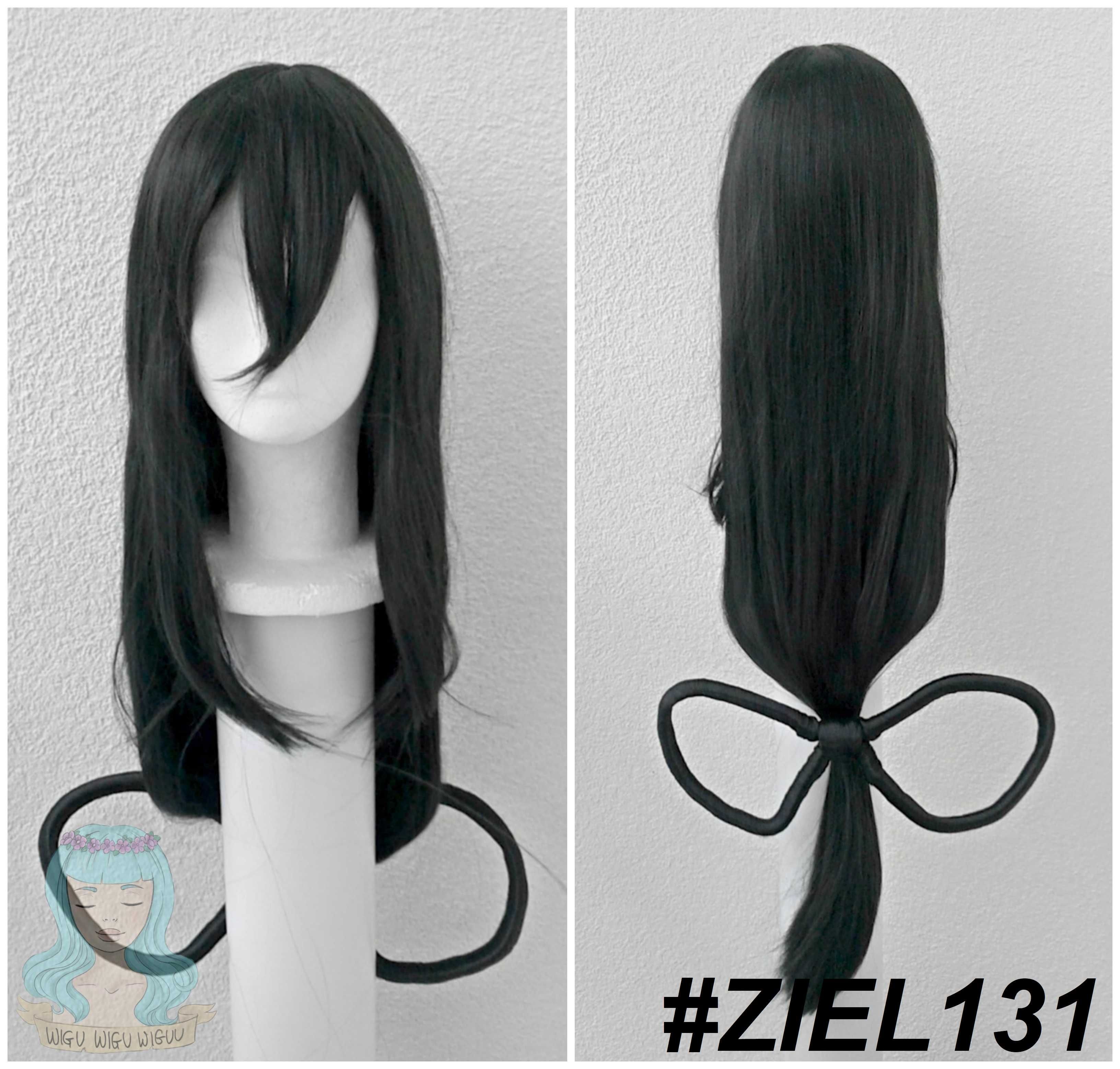 Promocja! Tsuyu Bnha My hero academia cosplay wig zielona długa peruka