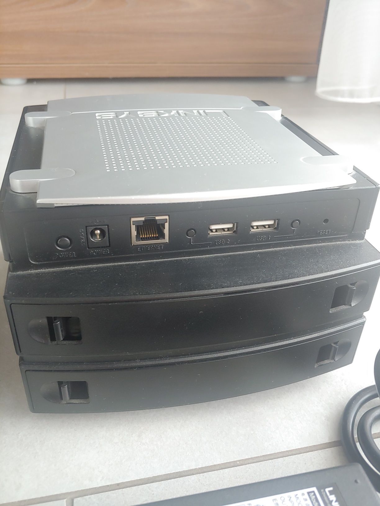 Serwer plików NAS Linksys NAS200 Cisco + 2 dyski