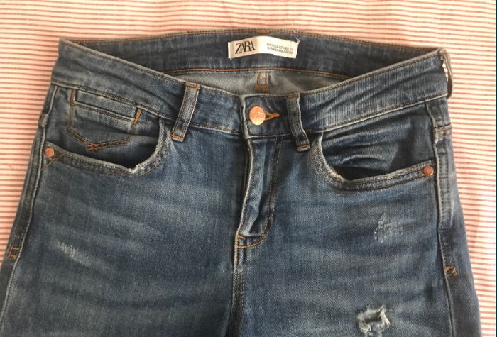 Calças jeans da Zara tamanho 34