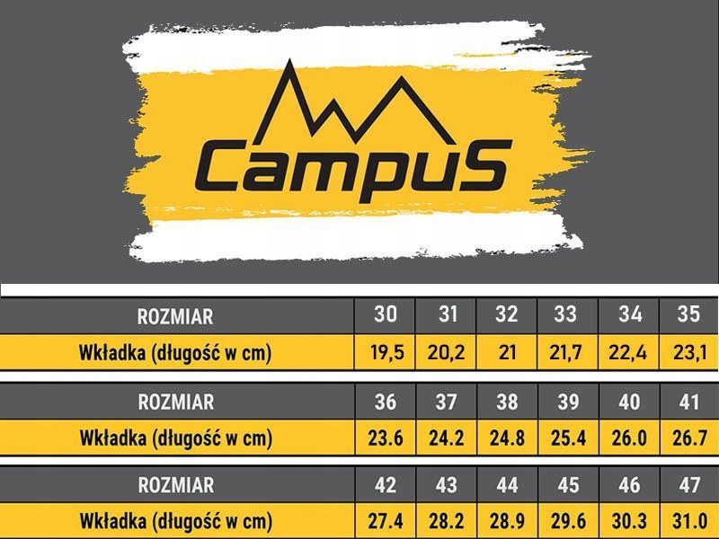 Śniegowce dziecięce Campus Snow Drop brązowe r.33