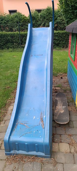 Metalowa drabinka do zjeżdżalni stan bardzo dobry