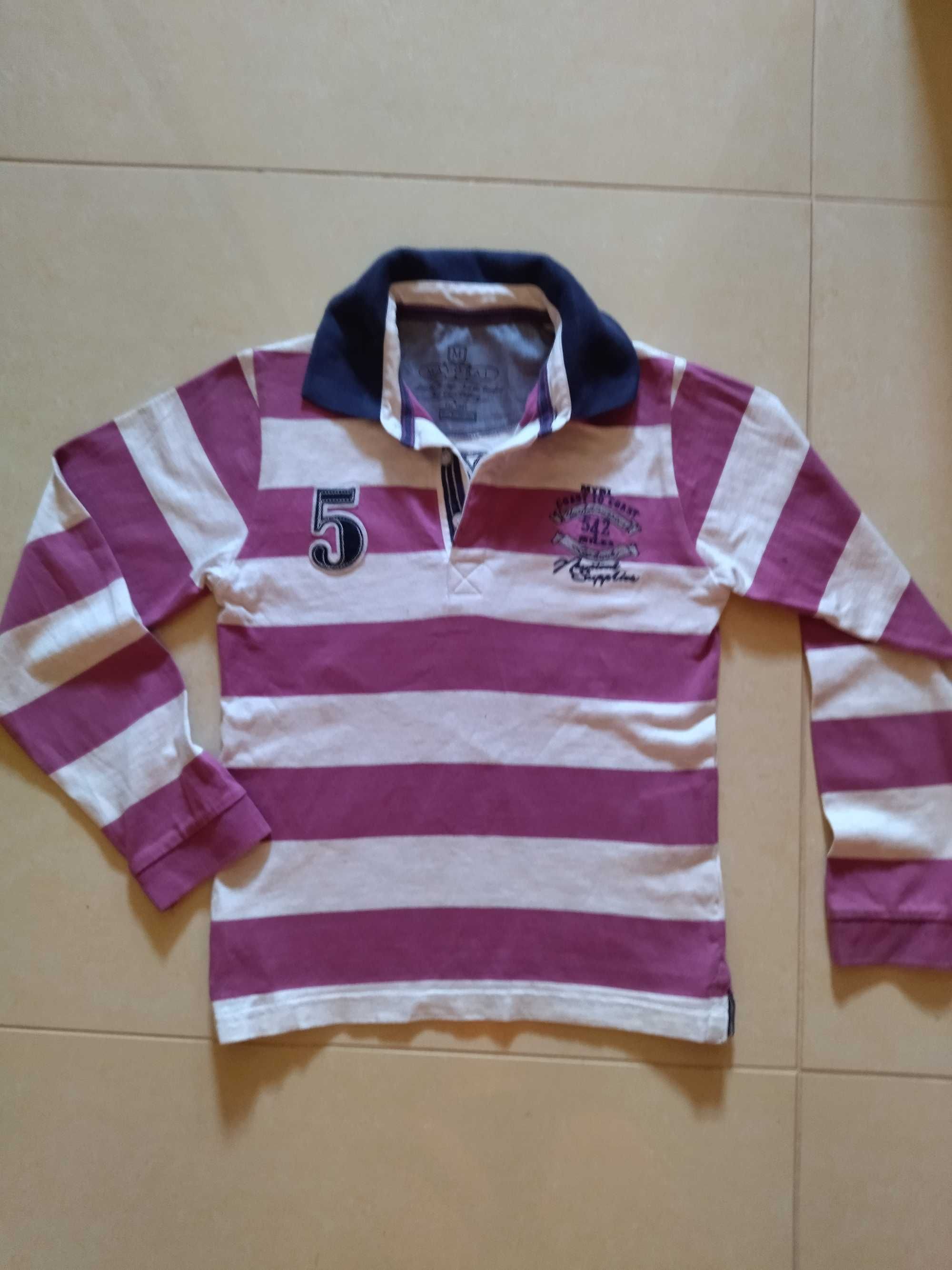 Polo da Mayoral com riscas brancas- Bx preço
