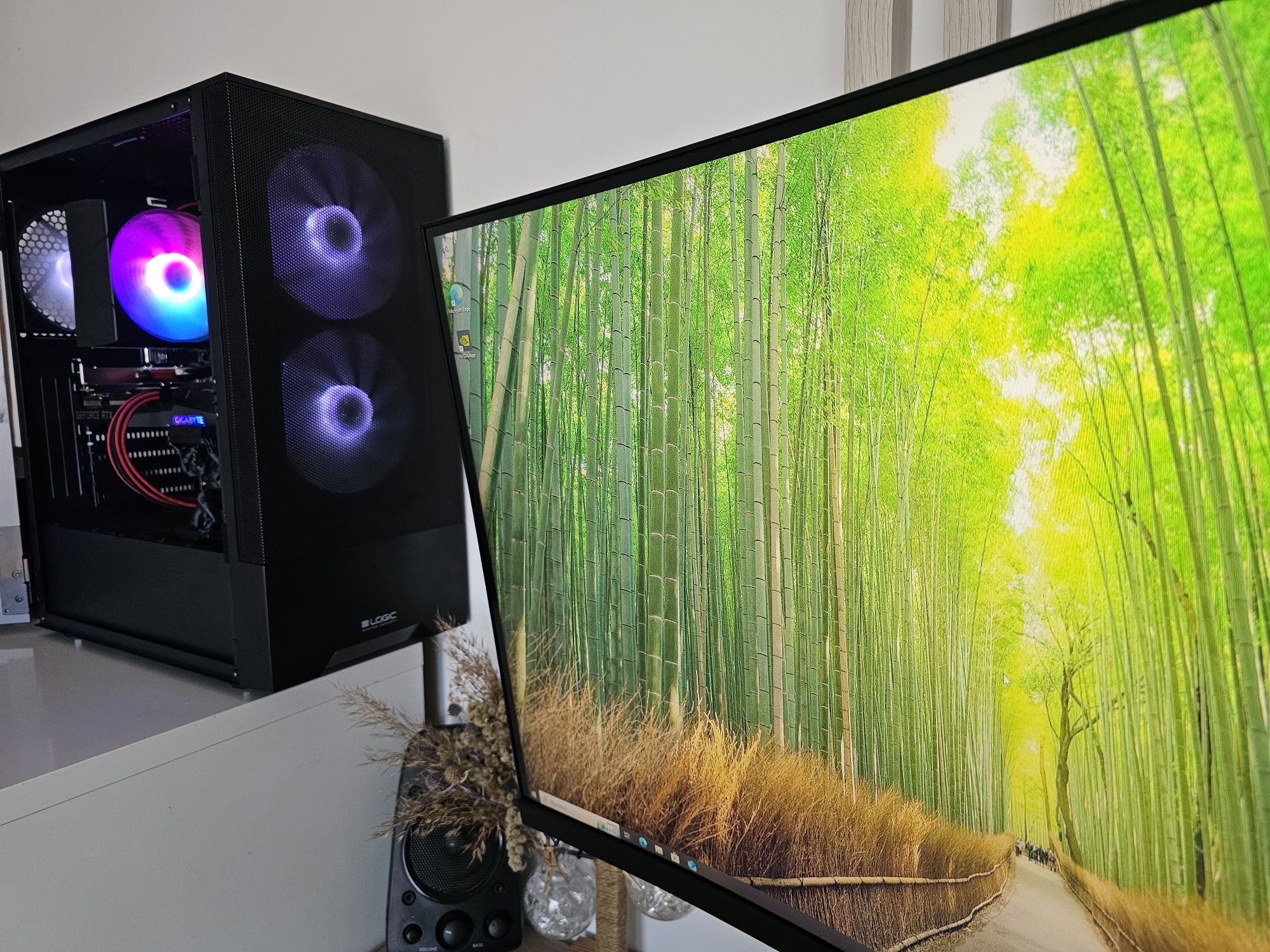 Komputer gamingowy Rtx 4060,32gb ram, Ryzen 5 5600 1tb ssd m.2