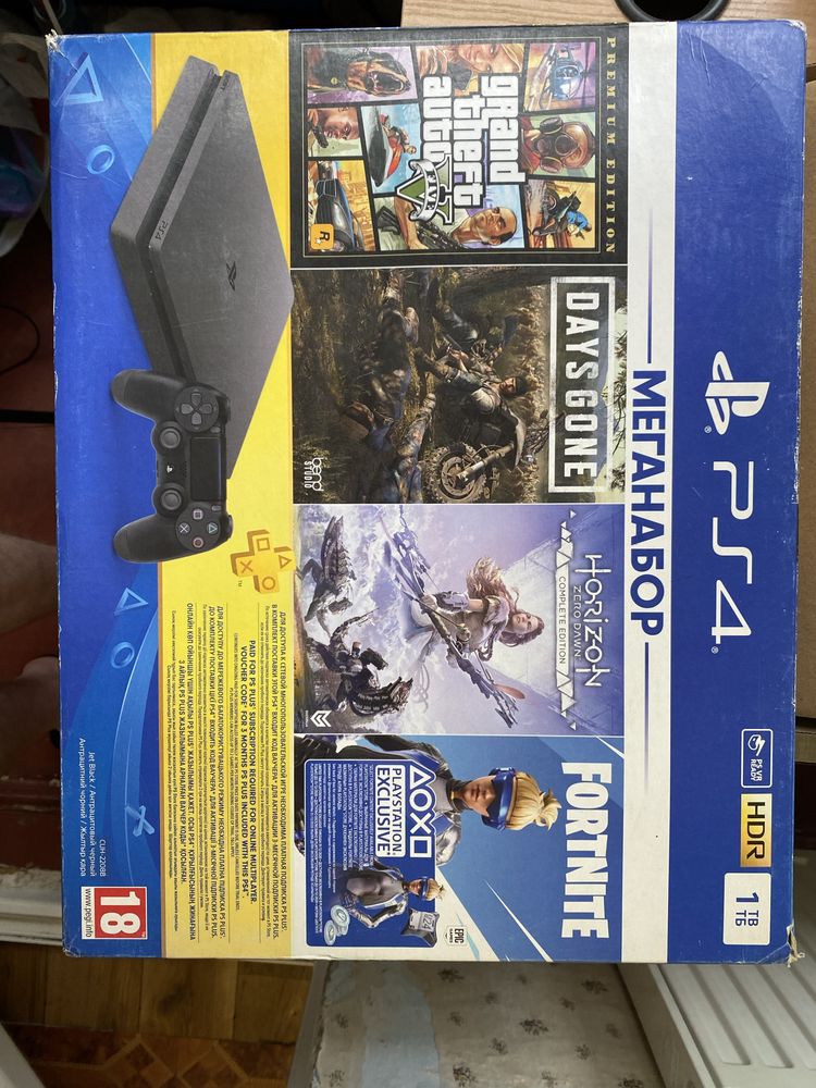 ТОРГ!!! Продам Ps4 slim 500gb