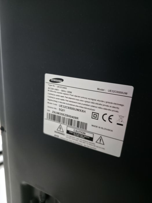 Telewizor Samsung 32 cale prawie w ogole nie uzytkowany