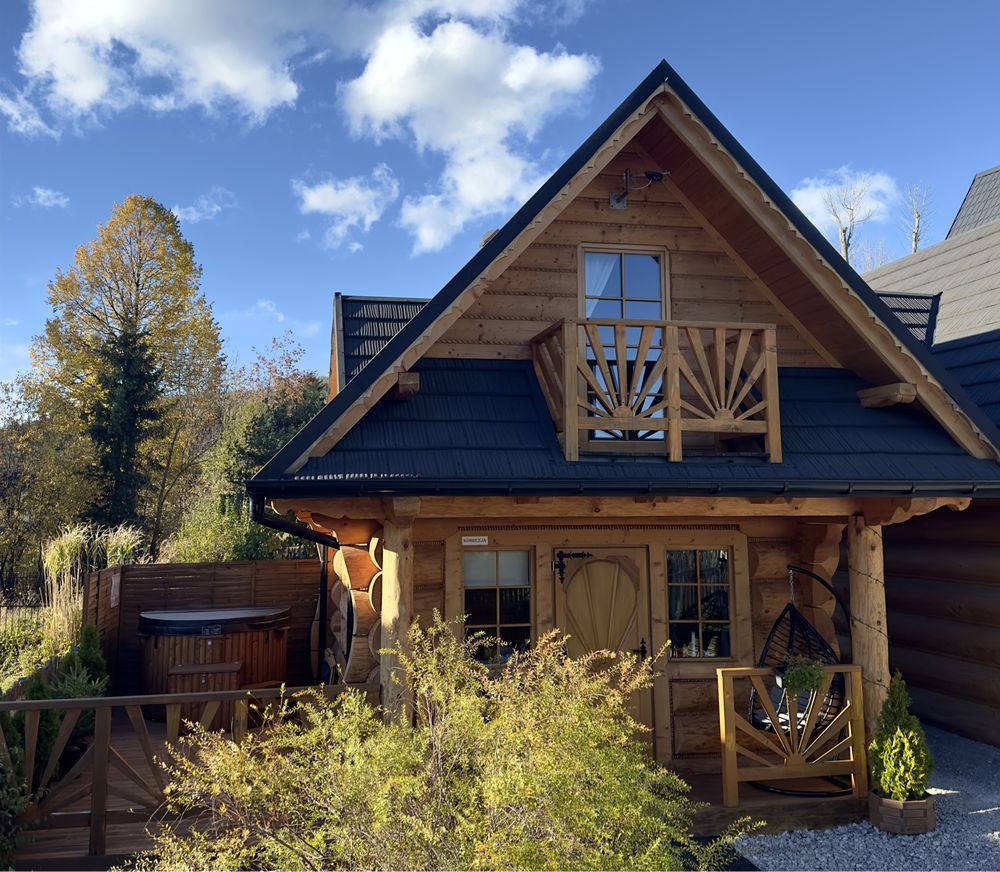 Domek z prywatną balią -jacuzzi ,widokiem na  góry wolne terminy