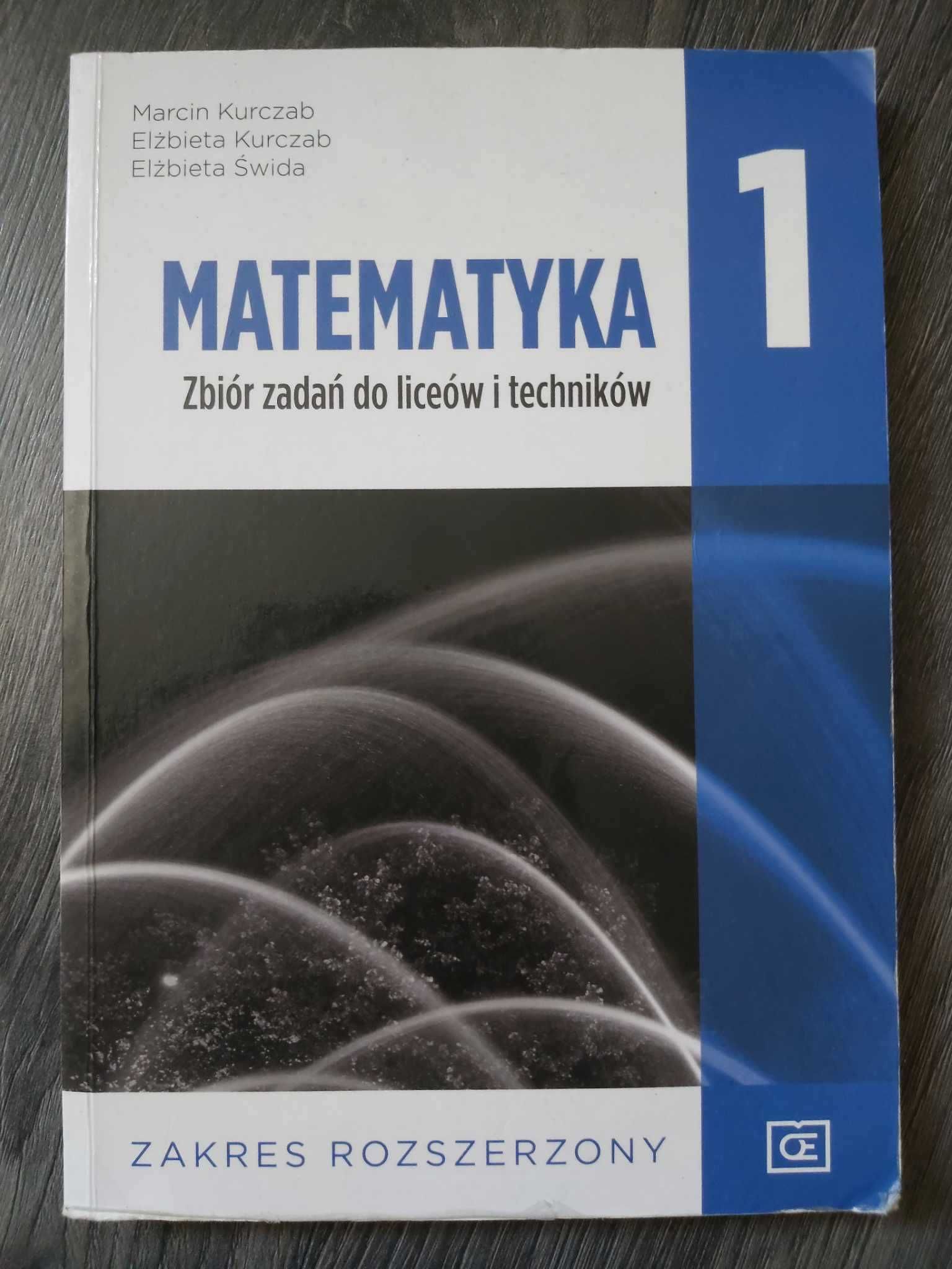 Książka do matematyki 1 zbiór zadań Zakres rozszerzony .