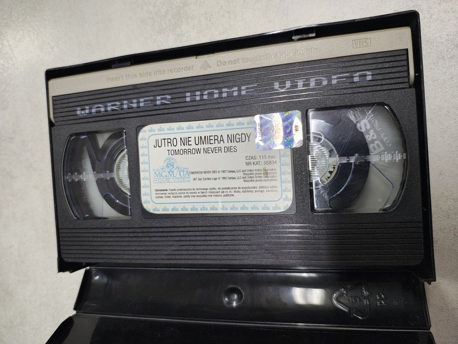 James Bond. Jutro nie umiera nigdy. Kaseta vhs