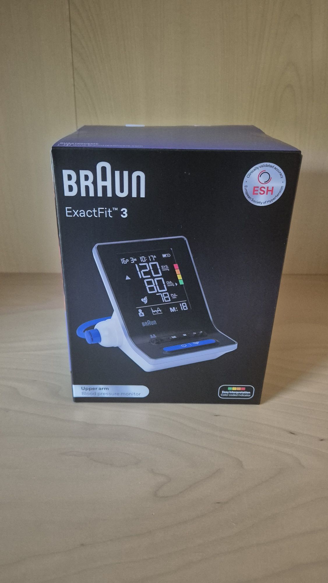 ciśnieniomierz Braun ExactFit™ 3 BUA6150 NOWY