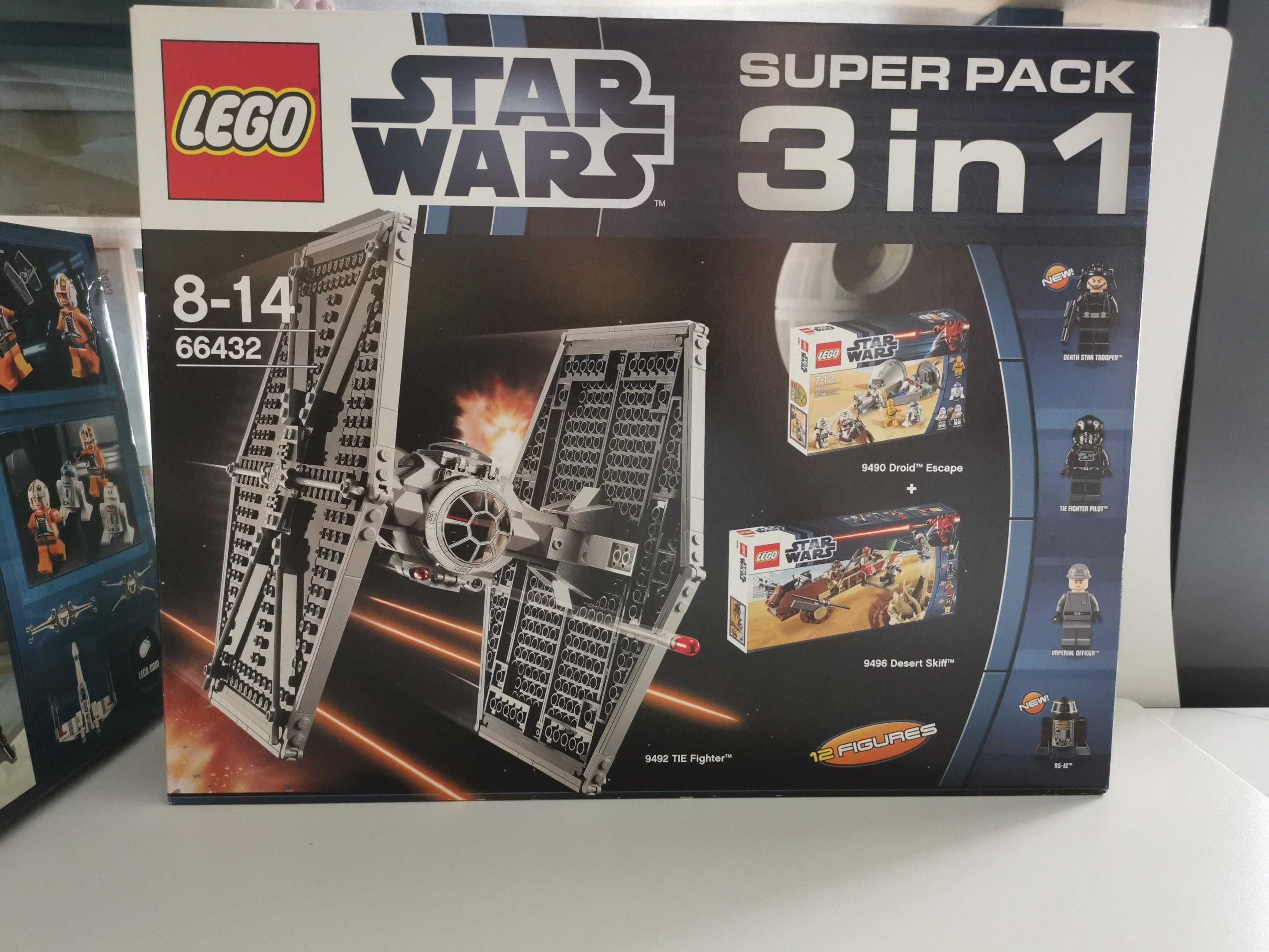 Lego 66432 LEGO Star Wars Super Pack 3-in-1, Novo e selado