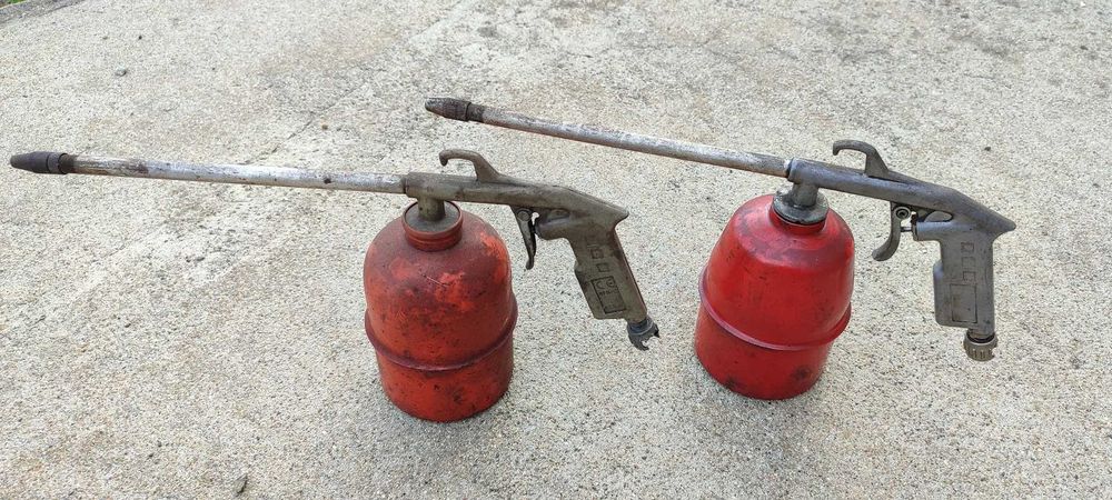 Pistolas de Lavagem / Limpeza a Ar Comprimido c/ Depósito