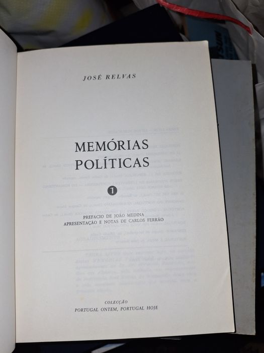 José Relvas memórias politicas dois volumes