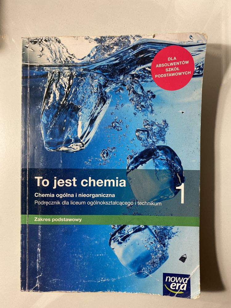 „To jest chemia” 1 podręcznik