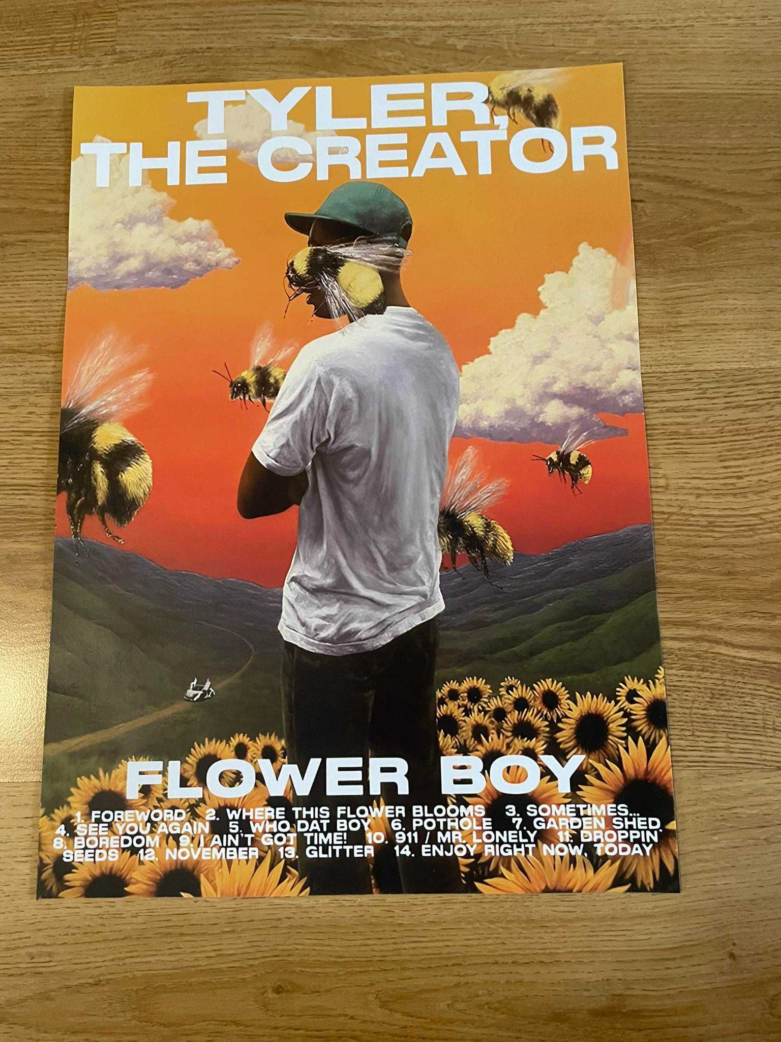 plakat tyler the creator - flower boy