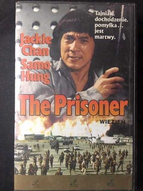Jackie Chan - Więzień zbroja boga młody mistrz czyniący cuda vhs filmy