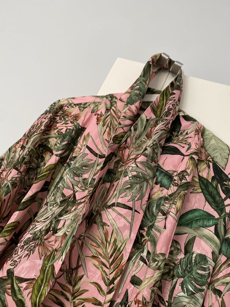 Naree Nowe Kimono Krótki Tropical sukienka ponczo narzutka szlafrok
