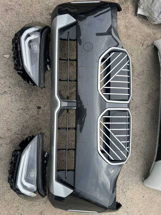 Фара BMW X3 G45 G02 Бампер БМВ Х3 Решітка Жалюзі Х4 Г45 Фари Фонарі