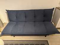 Sofá Cama Azul 2 lugares