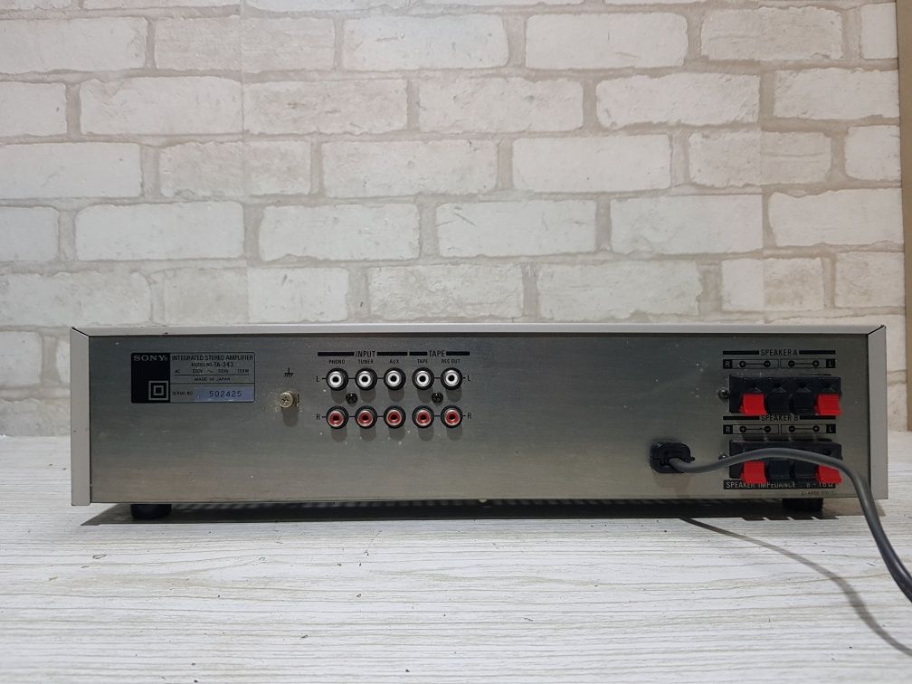 Стерео підсилювач/усилитель Sony TA-343 2x30Вт б /у з НімеччиниВихідна