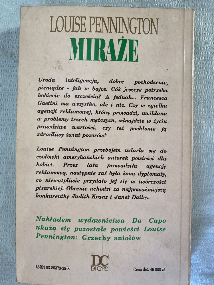 Miraże. Louise Penningtone