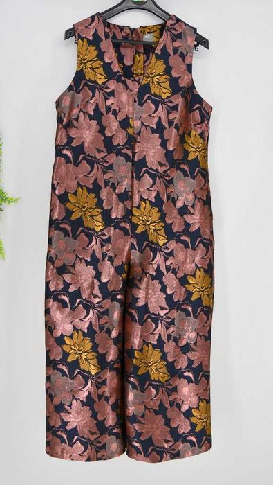 Elegancki, wizytowy kombinezon Asos 46 szerokie nogawki