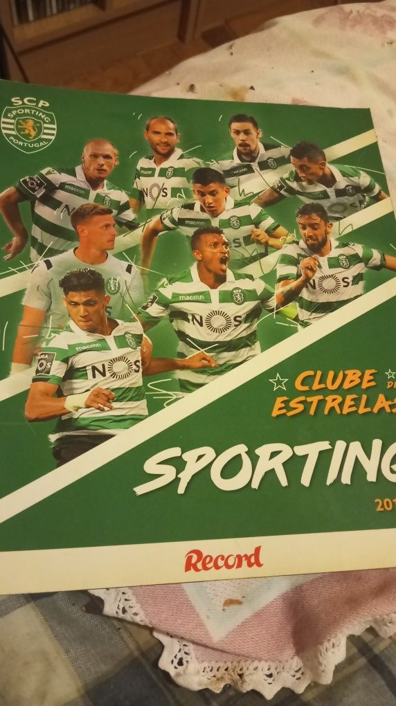 Caderneta completa Sporting c.p 2018/2019