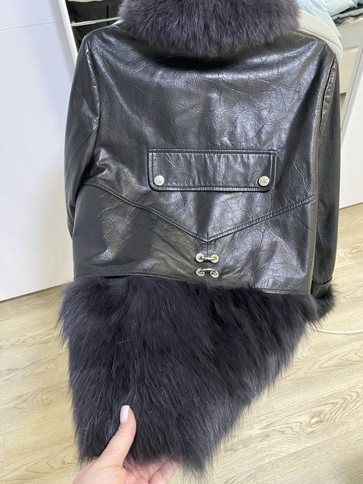 Куртка шкіряна з утепленням,жіноча куртка шкіряна!Нова!