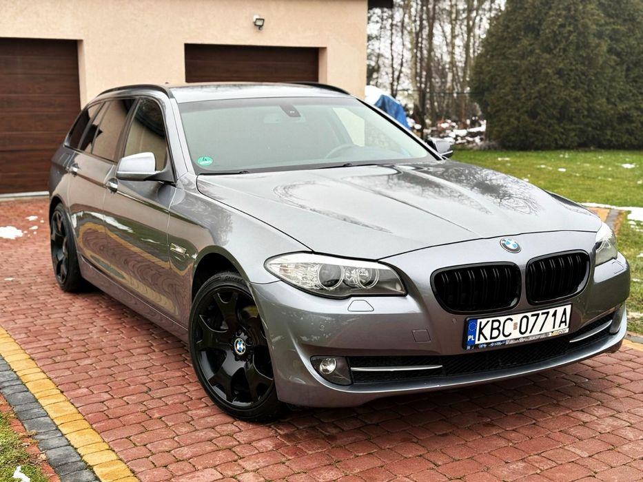 BMW F11 2011r. 220 tys. 184KM Automat, Hak, ASO do 2019r. Rozrząd