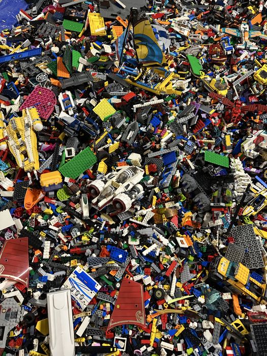 Klocki LEGO oryginalne mix 1 kg z figurkami