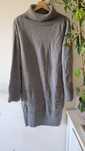 Sukienka more'moi more moi l 40 m 38 oversize merino kaszmir szara wi