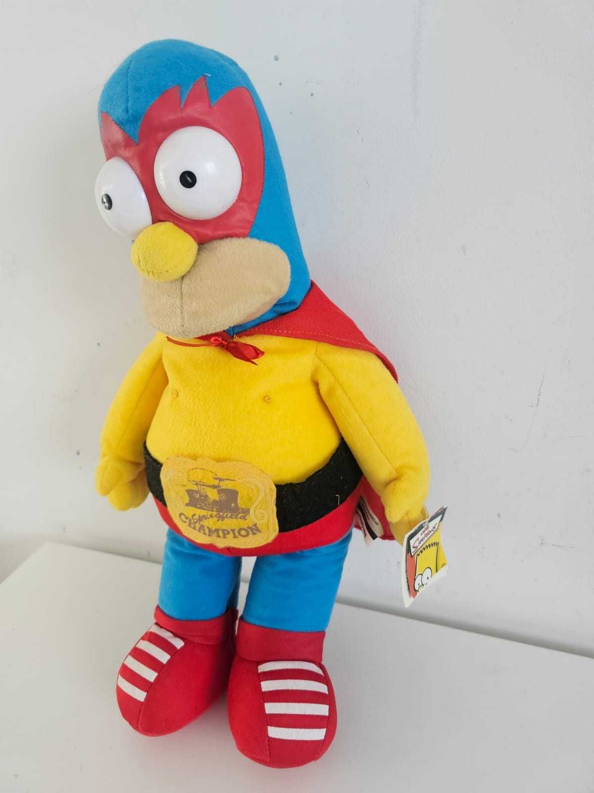 The Simpsons Homer Wrestler Wrestling maskotka Simpsonowie
