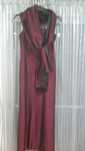 Vestido Cerimônia com Echarpe