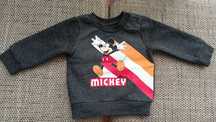 Bluza ciepła Mickey Disney Primark rozm. 74 (6-9 m.)