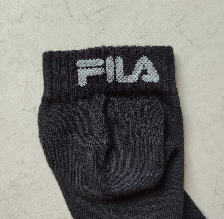 Шкарпетки FILA 35-39 black в'язані