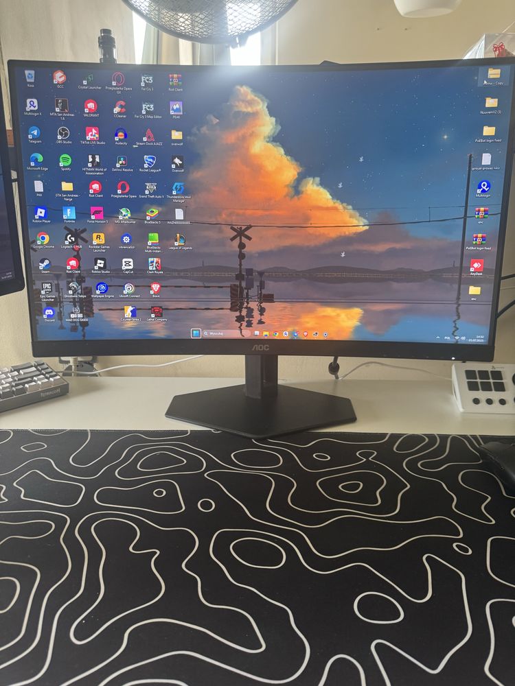 MONITOR 280HZ aoc c27g4z