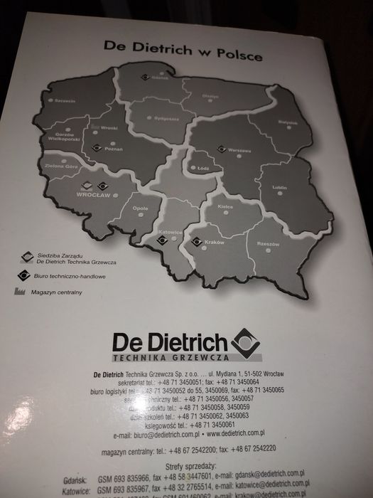 Kocioł gazowy De Dietrich City 24 Instrukcja instalacji i uruchomienia