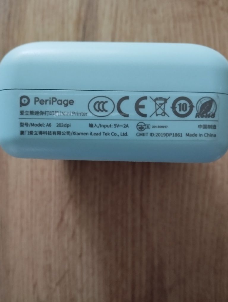 Drukarka przenośna Peripage A6