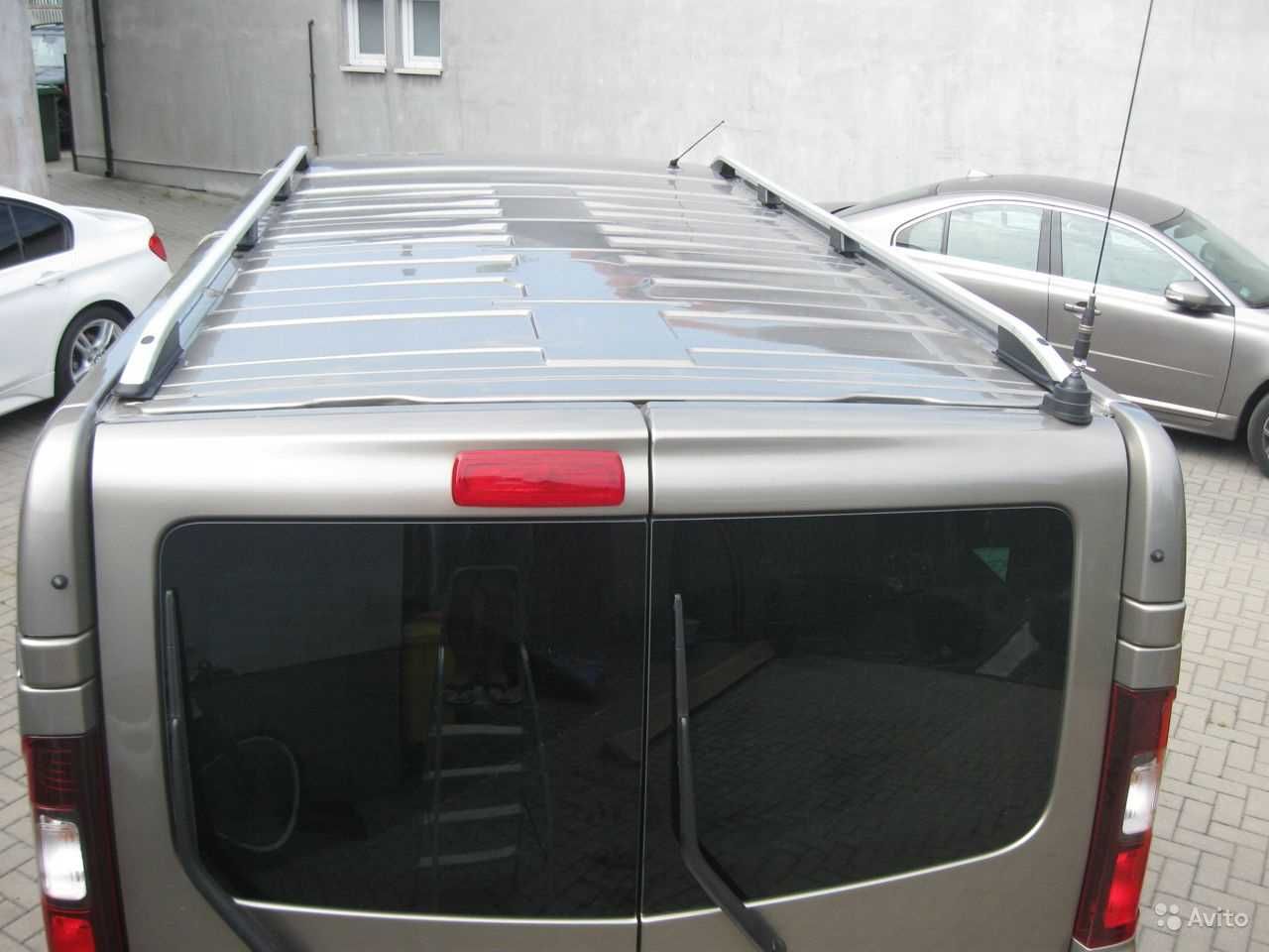 Рейлинги рейлінги Renault Trafic Opel Vivaro 2014-2025 багажник
