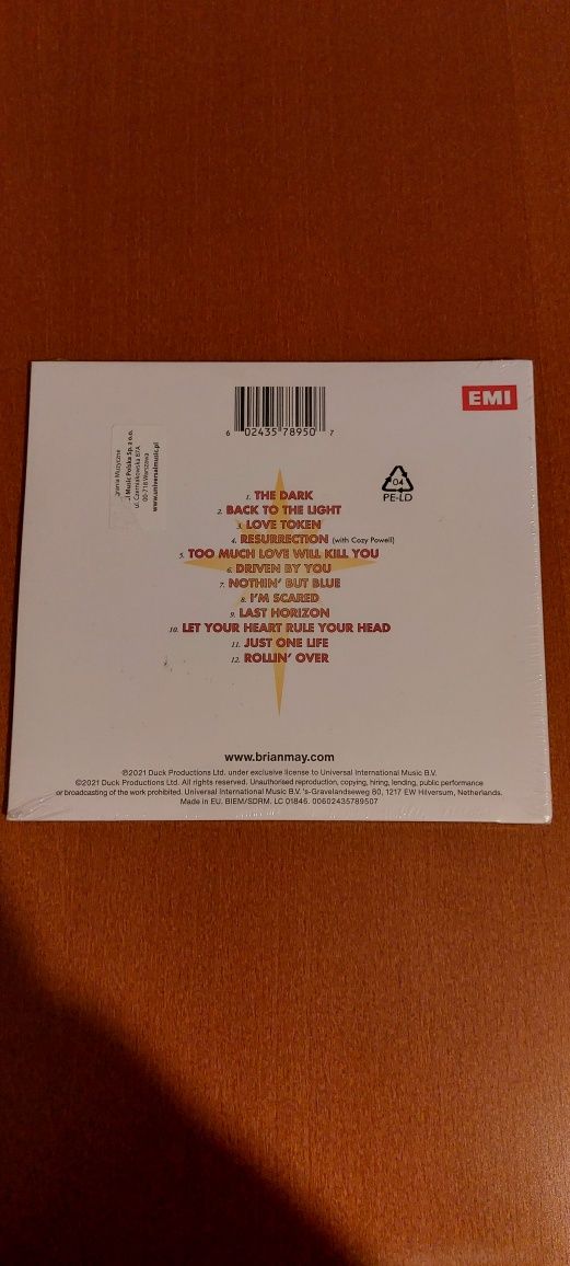 Brian MAY >Back to the Light< rem.2021