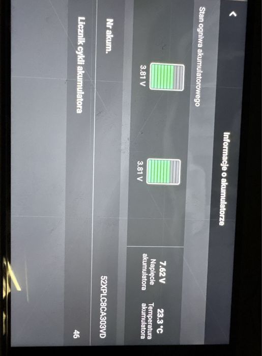 Bateria DJI MINI 3 psuje do mini 4/3 pro