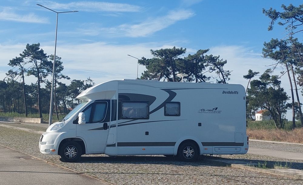 Autocaravana Dethleffs Globe4 perfilada