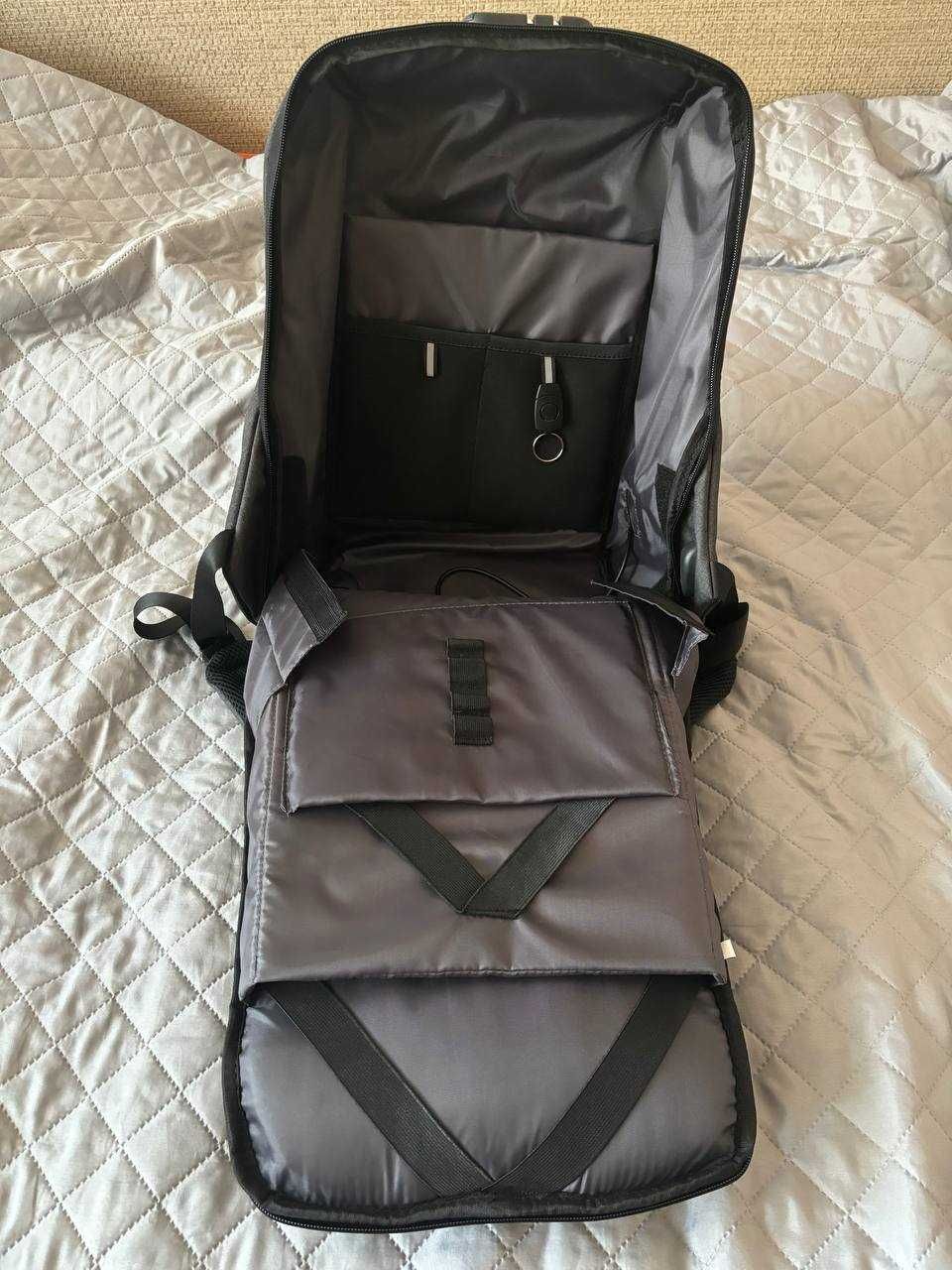 Рюкзак для ноутбука Grand-X RS-775 15,6' сірий. Новий
