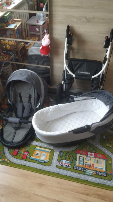 Wózek dziecięcy 2 w 1 Camarelo Carmela, kompletny, w dobrym stanie.