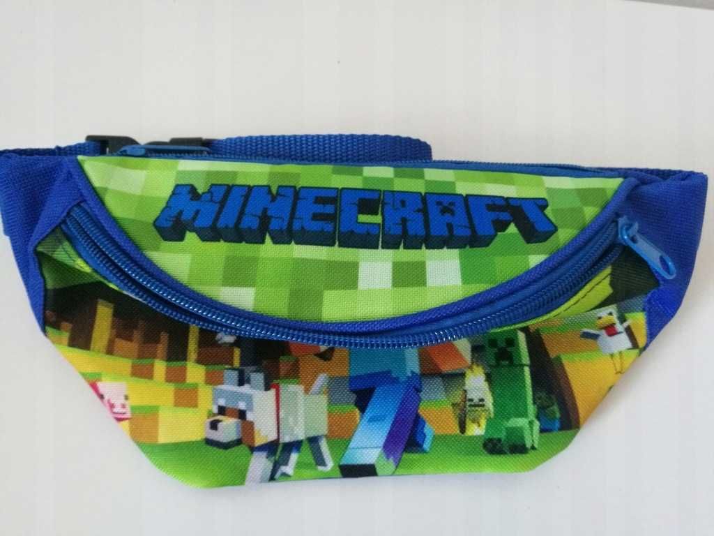Minecraft saszetka nerka plus portfel Nowe komplety dla dzieci