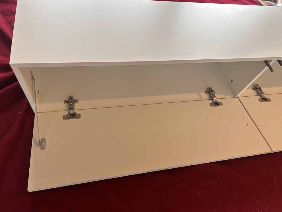 Szafka rtv wisząca biała 175cm