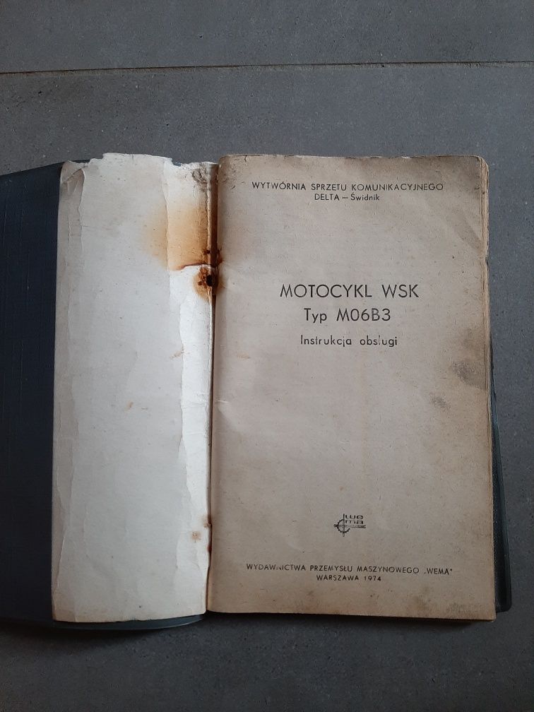 Instrukcja wsk M06B3