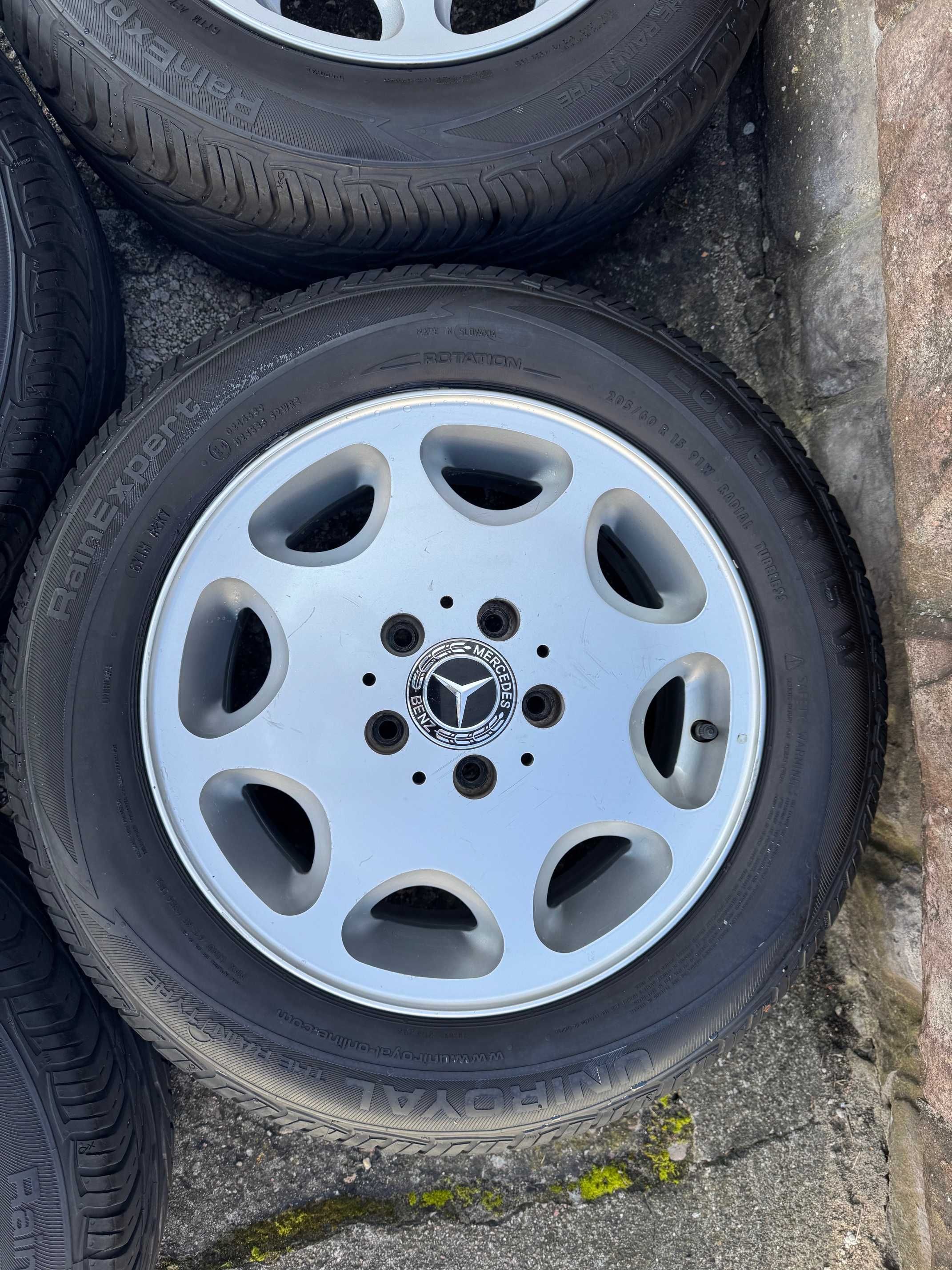 Felgi 8 loch W124 z oponami