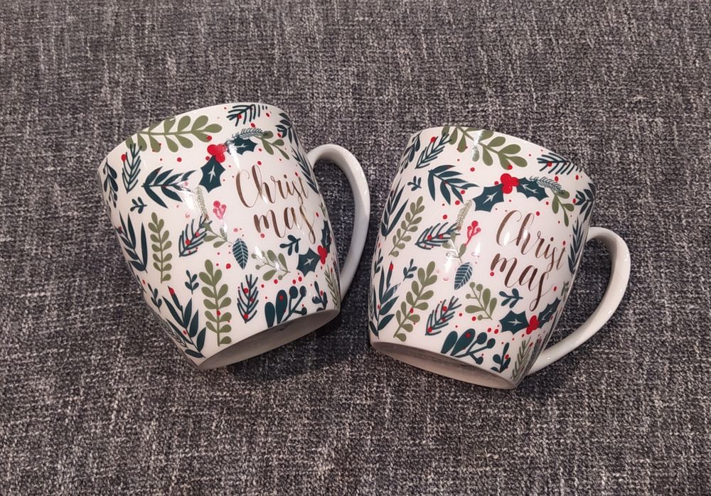 Zestaw 2 kubków świątecznych