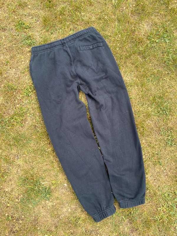 Spodnie dresowe męskie Nike jogger czarny M fleece sport haft logo